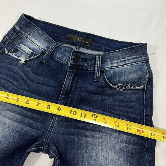 KanCan Skinny Destroys Stretch Denim Jeans KC8255D Size 26 - Picture 9 of 12